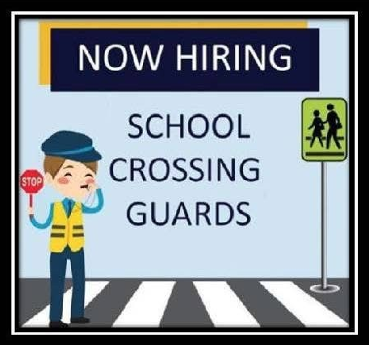 A crossing guard graphic. 